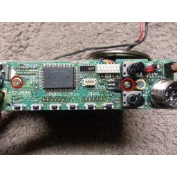 Разборка пульта управления Kenwood TM-241a